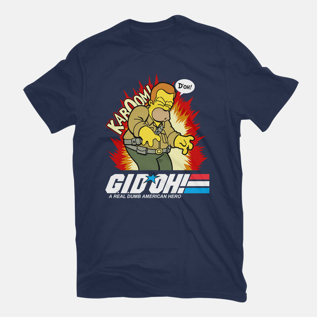 A Real Dumb American Hero-Mens-Heavyweight-Tee-Boggs Nicolas