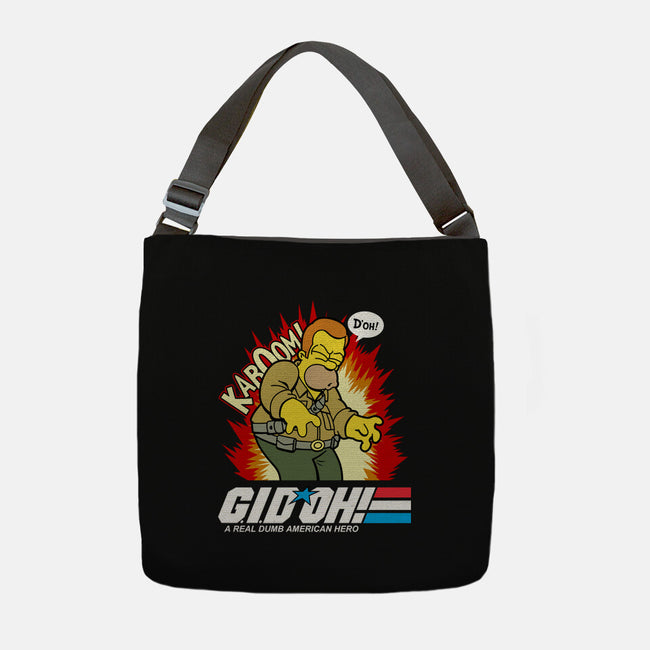 A Real Dumb American Hero-None-Adjustable Tote-Bag-Boggs Nicolas