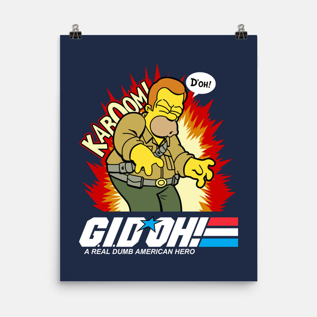 A Real Dumb American Hero-None-Matte-Poster-Boggs Nicolas