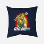 A Real Dumb American Hero-None-Removable Cover w Insert-Throw Pillow-Boggs Nicolas