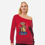 Master E.T.-Womens-Off Shoulder-Sweatshirt-Boggs Nicolas
