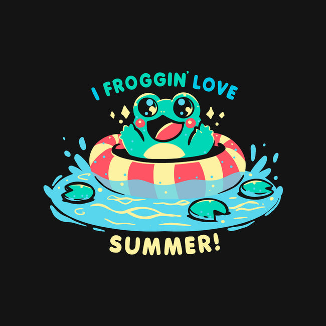 I Froggin Love Summer-Mens-Basic-Tee-TechraNova
