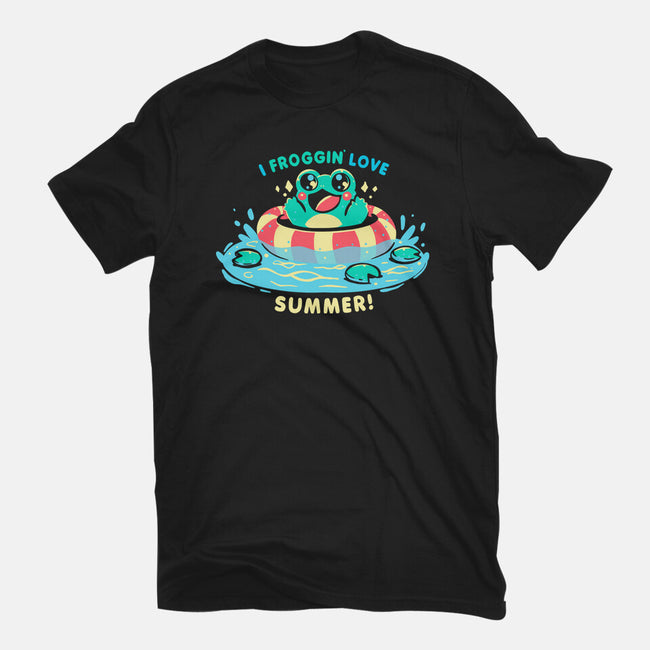 I Froggin Love Summer-Mens-Basic-Tee-TechraNova