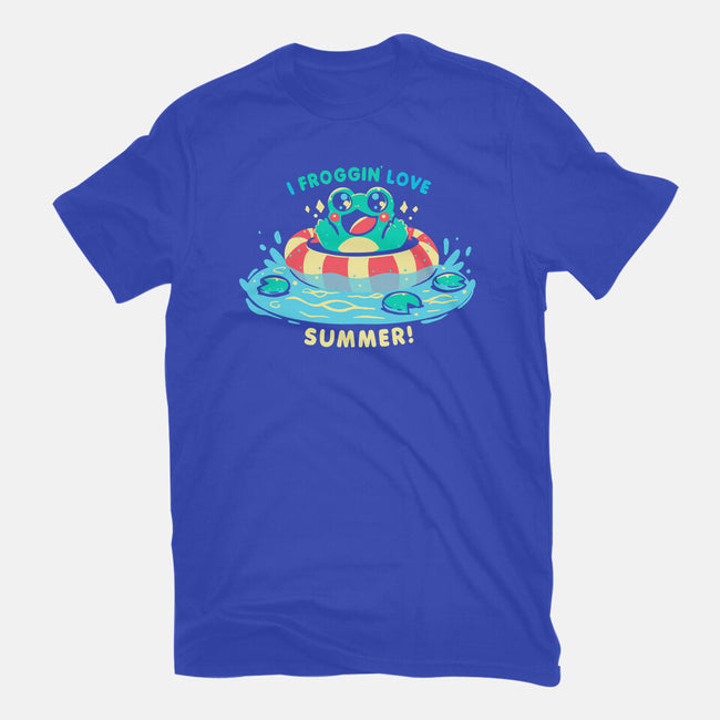 I Froggin Love Summer-Mens-Basic-Tee-TechraNova