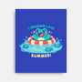 I Froggin Love Summer-None-Stretched-Canvas-TechraNova