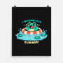 I Froggin Love Summer-None-Matte-Poster-TechraNova