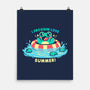 I Froggin Love Summer-None-Matte-Poster-TechraNova