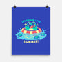 I Froggin Love Summer-None-Matte-Poster-TechraNova