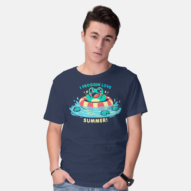 I Froggin Love Summer-Mens-Basic-Tee-TechraNova