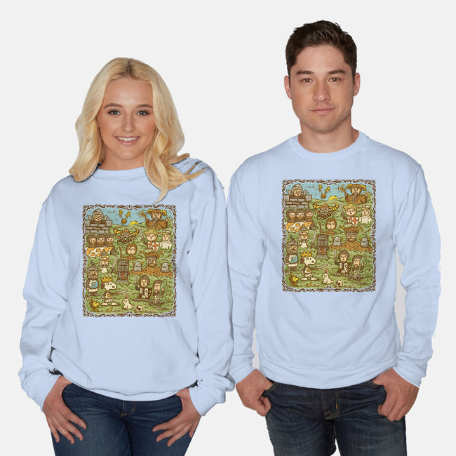 The Quest-Unisex-Crew Neck-Sweatshirt-kg07