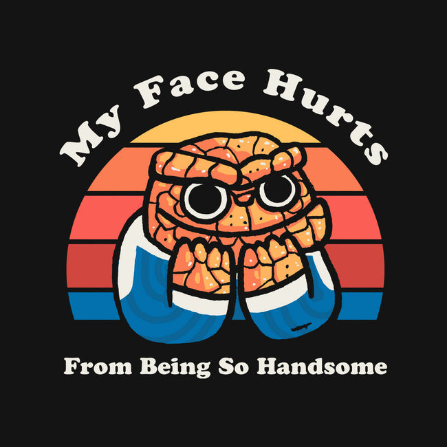My Face Hurts-Womens-Fitted-Tee-Wenceslao A Romero