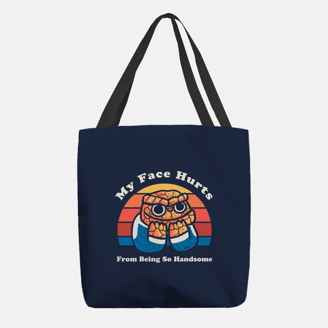 My Face Hurts-None-Basic Tote-Bag-Wenceslao A Romero