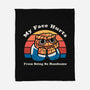My Face Hurts-None-Fleece-Blanket-Wenceslao A Romero
