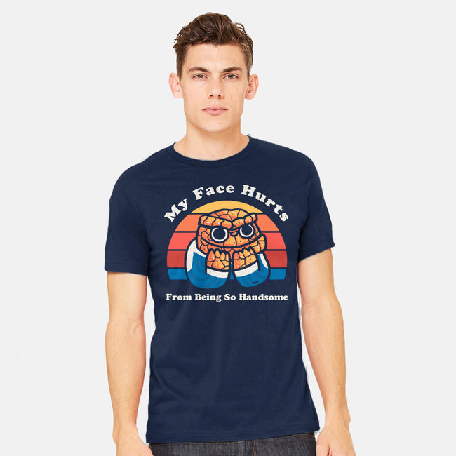 My Face Hurts-Mens-Heavyweight-Tee-Wenceslao A Romero