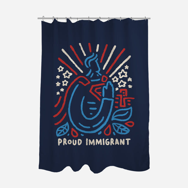 Here To Make A Difference-None-Polyester-Shower Curtain-Wenceslao A Romero
