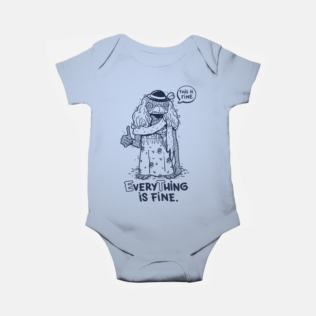 Extraterrestrial Is Fine-Baby-Basic-Onesie-Getsousa!