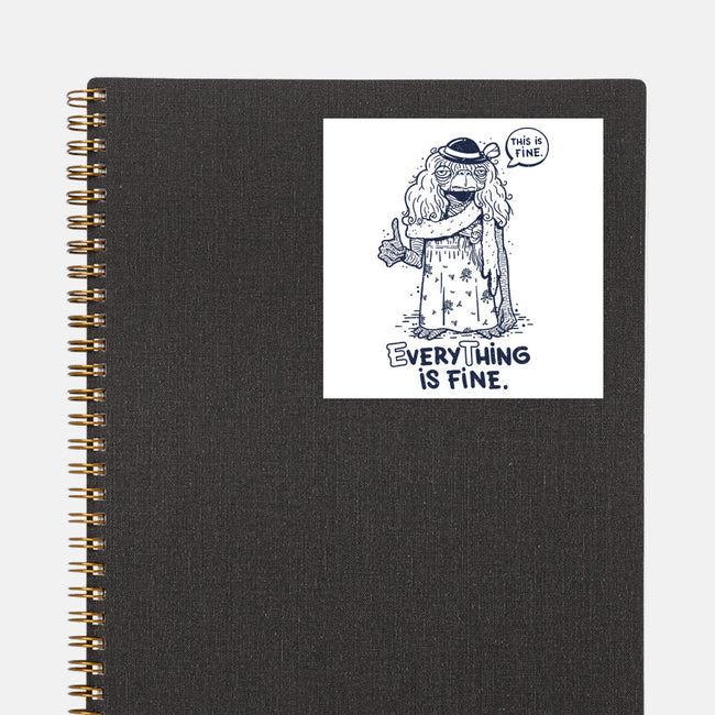 Extraterrestrial Is Fine-None-Glossy-Sticker-Getsousa!