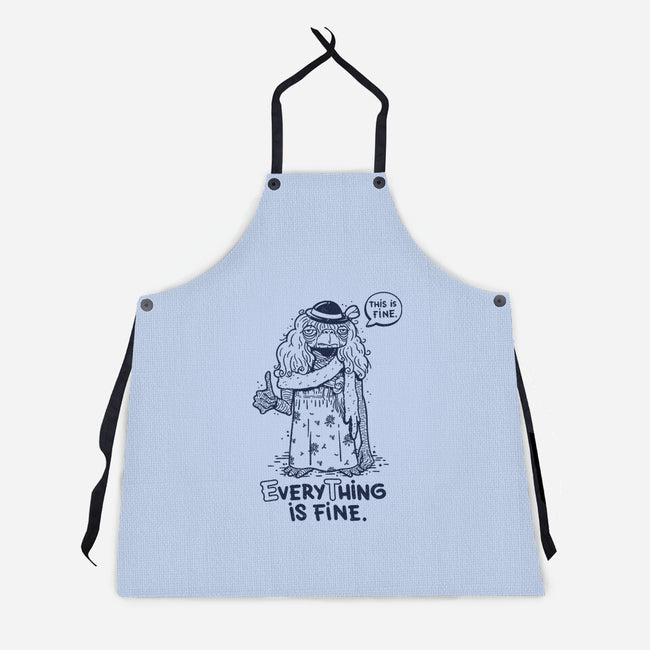 Extraterrestrial Is Fine-Unisex-Kitchen-Apron-Getsousa!