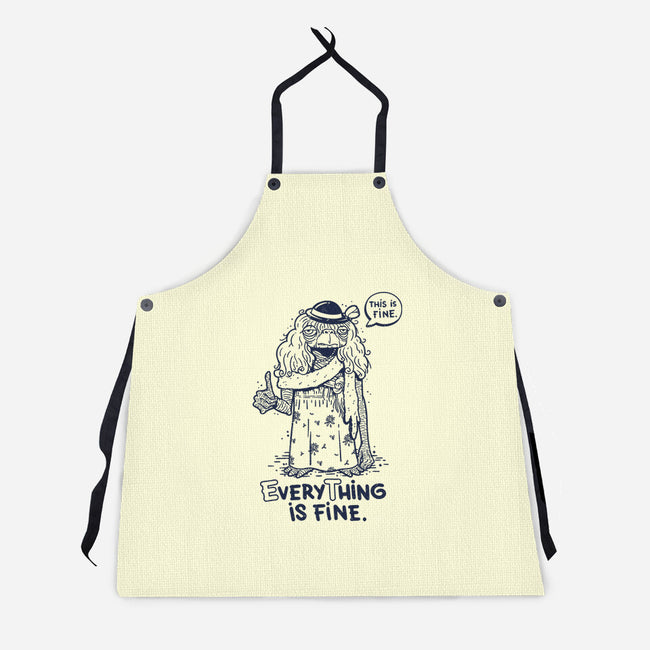 Extraterrestrial Is Fine-Unisex-Kitchen-Apron-Getsousa!