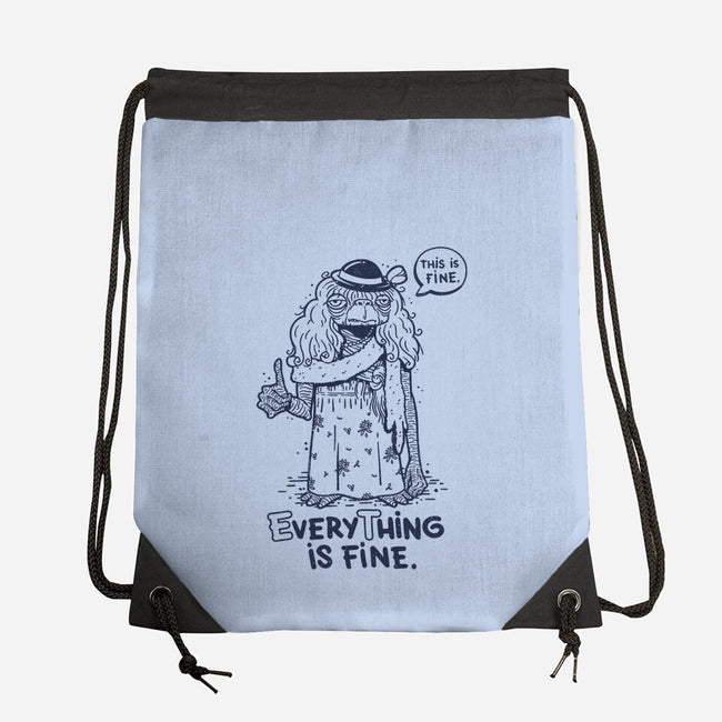 Extraterrestrial Is Fine-None-Drawstring-Bag-Getsousa!