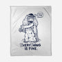 Extraterrestrial Is Fine-None-Fleece-Blanket-Getsousa!