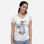 Extraterrestrial Is Fine-Womens-V-Neck-Tee-Getsousa!