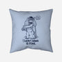 Extraterrestrial Is Fine-None-Removable Cover w Insert-Throw Pillow-Getsousa!