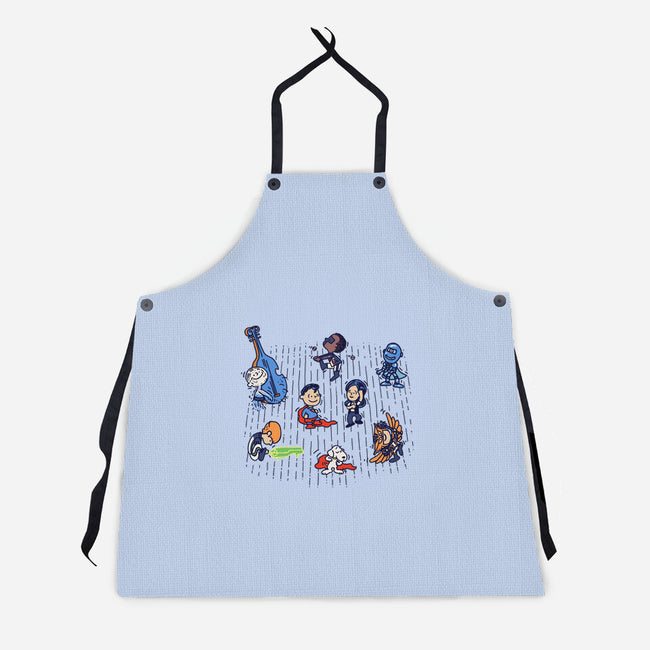 Dance League-Unisex-Kitchen-Apron-Wenceslao A Romero