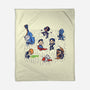 Dance League-None-Fleece-Blanket-Wenceslao A Romero