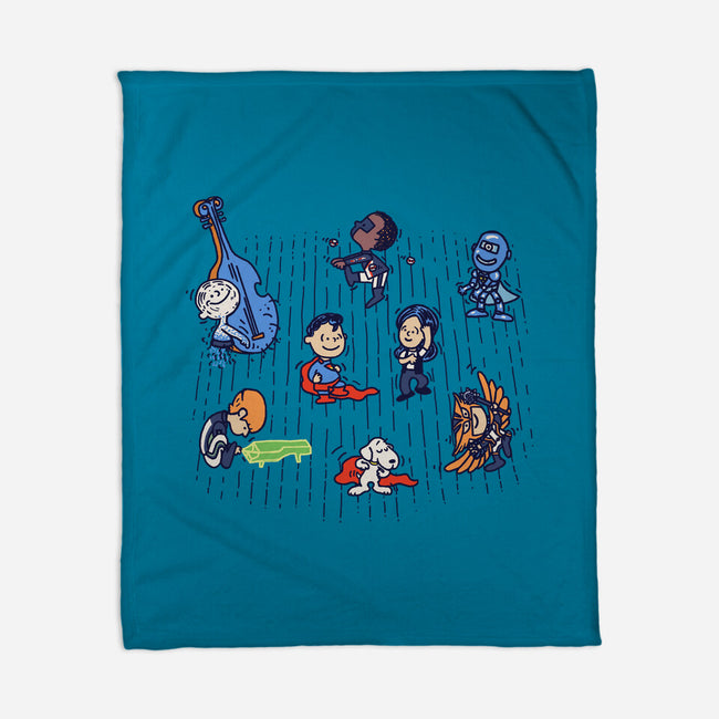 Dance League-None-Fleece-Blanket-Wenceslao A Romero
