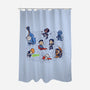 Dance League-None-Polyester-Shower Curtain-Wenceslao A Romero