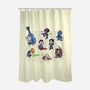 Dance League-None-Polyester-Shower Curtain-Wenceslao A Romero