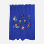 Dance League-None-Polyester-Shower Curtain-Wenceslao A Romero