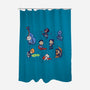 Dance League-None-Polyester-Shower Curtain-Wenceslao A Romero