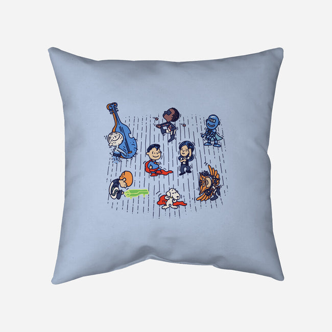 Dance League-None-Removable Cover w Insert-Throw Pillow-Wenceslao A Romero