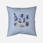 Dance League-None-Removable Cover w Insert-Throw Pillow-Wenceslao A Romero