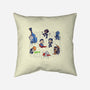 Dance League-None-Removable Cover w Insert-Throw Pillow-Wenceslao A Romero