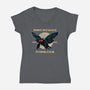 Flying Club-Womens-V-Neck-Tee-rmatix