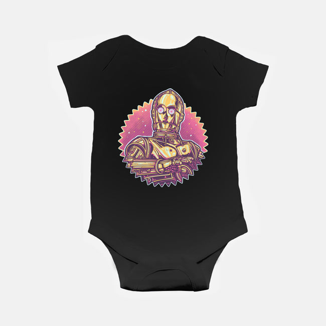 Keep It Golden-Baby-Basic-Onesie-glitchygorilla