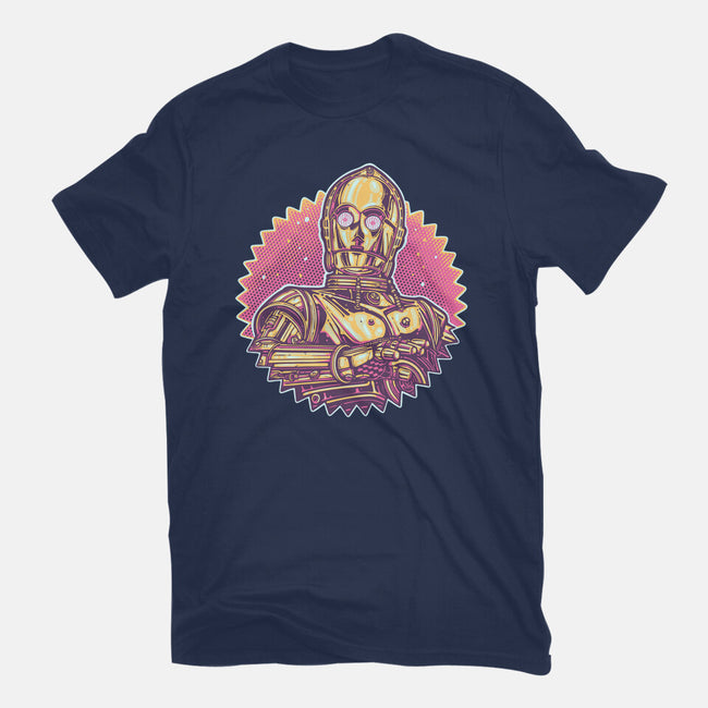 Keep It Golden-Womens-Fitted-Tee-glitchygorilla