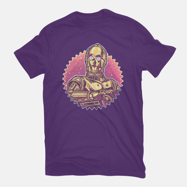 Keep It Golden-Womens-Fitted-Tee-glitchygorilla