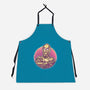 Keep It Golden-Unisex-Kitchen-Apron-glitchygorilla