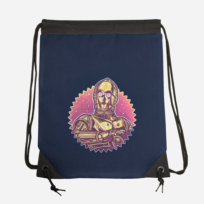 Keep It Golden-None-Drawstring-Bag-glitchygorilla