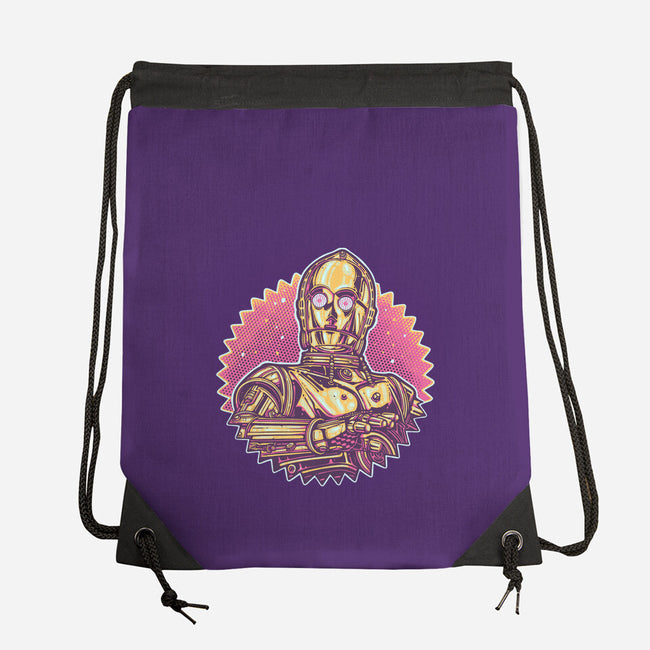 Keep It Golden-None-Drawstring-Bag-glitchygorilla