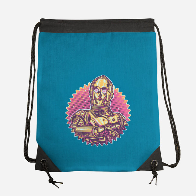 Keep It Golden-None-Drawstring-Bag-glitchygorilla
