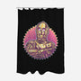 Keep It Golden-None-Polyester-Shower Curtain-glitchygorilla