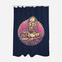 Keep It Golden-None-Polyester-Shower Curtain-glitchygorilla
