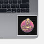 Keep It Golden-None-Glossy-Sticker-glitchygorilla