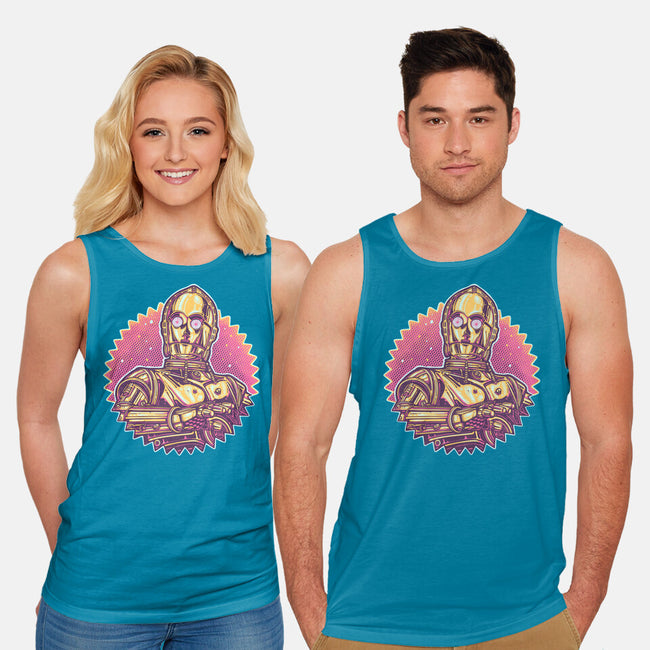 Keep It Golden-Unisex-Basic-Tank-glitchygorilla