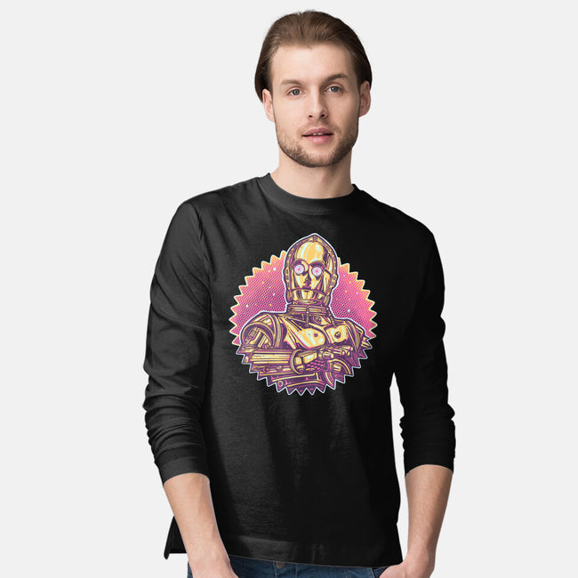 Keep It Golden-Mens-Long Sleeved-Tee-glitchygorilla